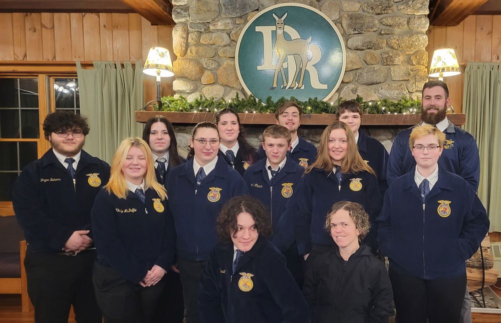 FFA students in their jackets