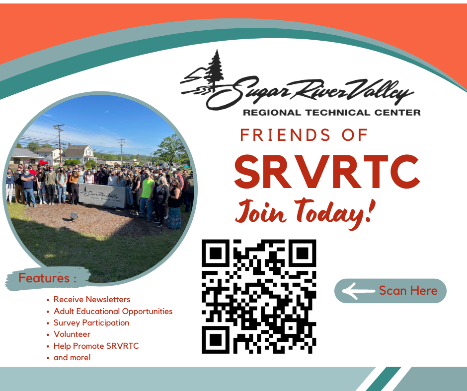 QR Code to join Friends of SRVRTC