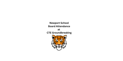 Newport School Board Attendance at CTE Groundbreaking