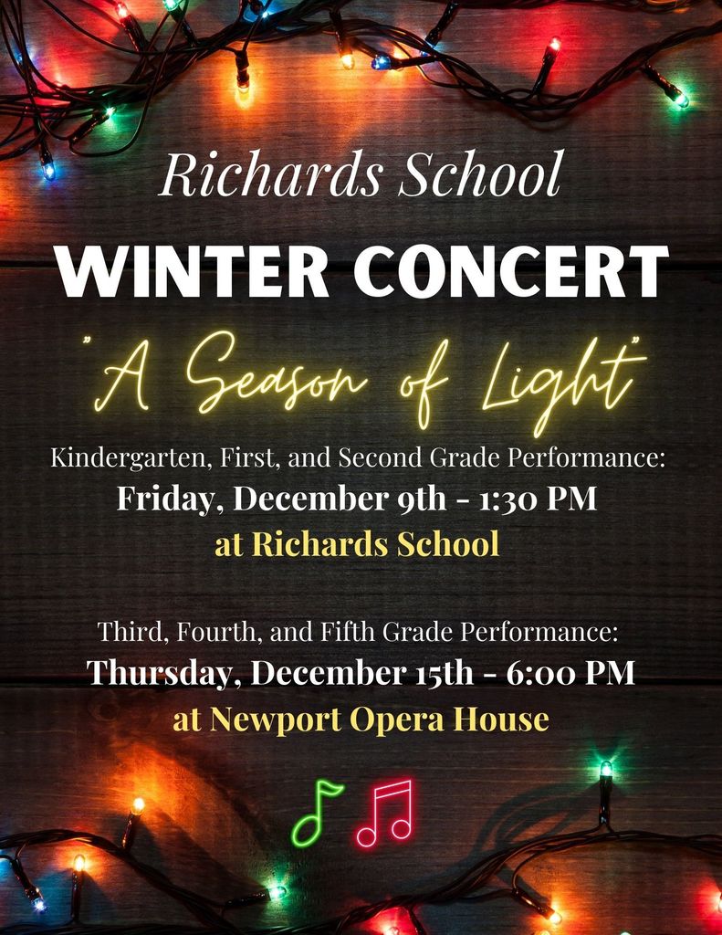 Winter Concert, A Season of Light